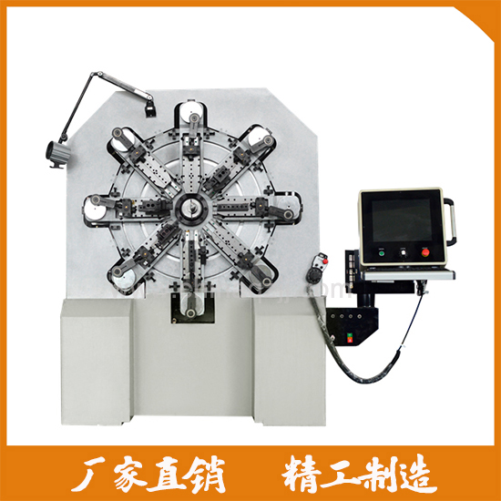 CNC-QZ-1245-轉(zhuǎn)線(xiàn)無(wú)凸輪自動(dòng)成型機(jī)