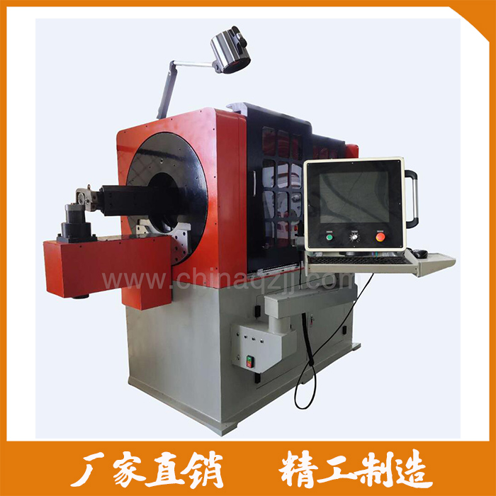 CNC-QZ-5-80轉(zhuǎn)頭3D線(xiàn)材折彎成型機(jī) 汽車(chē)座椅鋼絲折彎成型機(jī)